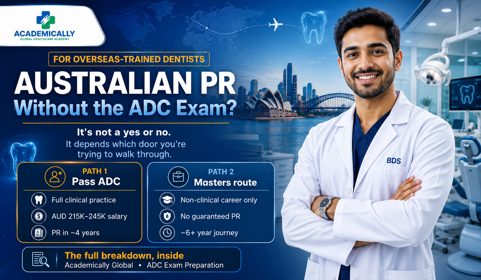 Australian PR Before Passing ADC Exam